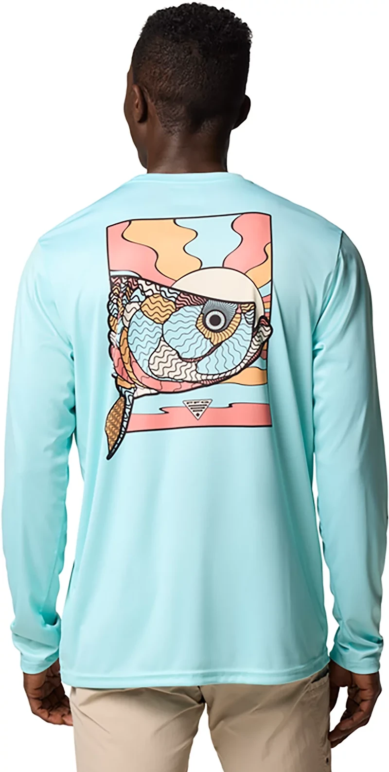 Columbia Sportswear Men's Terminal Tackle PFG Fish Shine Long Sleeve T-shirt