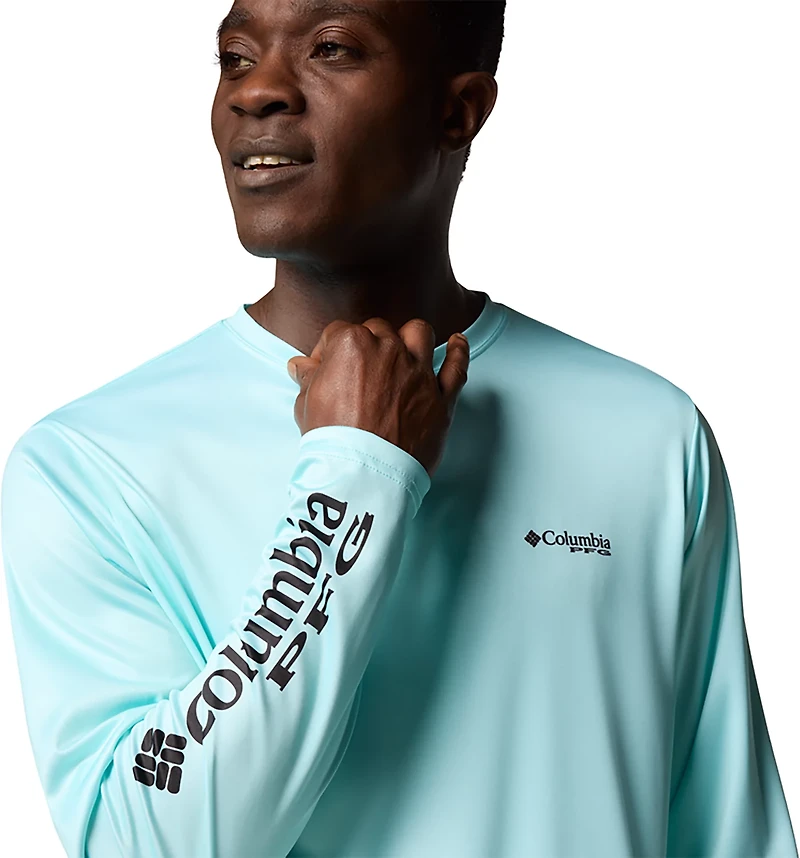 Columbia Sportswear Men's Terminal Tackle PFG Fish Shine Long Sleeve T-shirt