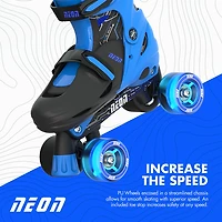Yvolution Kids' Neon Combo Adjustable Skates