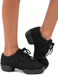 Capezio Girls' Canvas Dansneaker Shoes