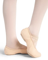 Capezio Girls' Hanami Canvas Ballet Shoes