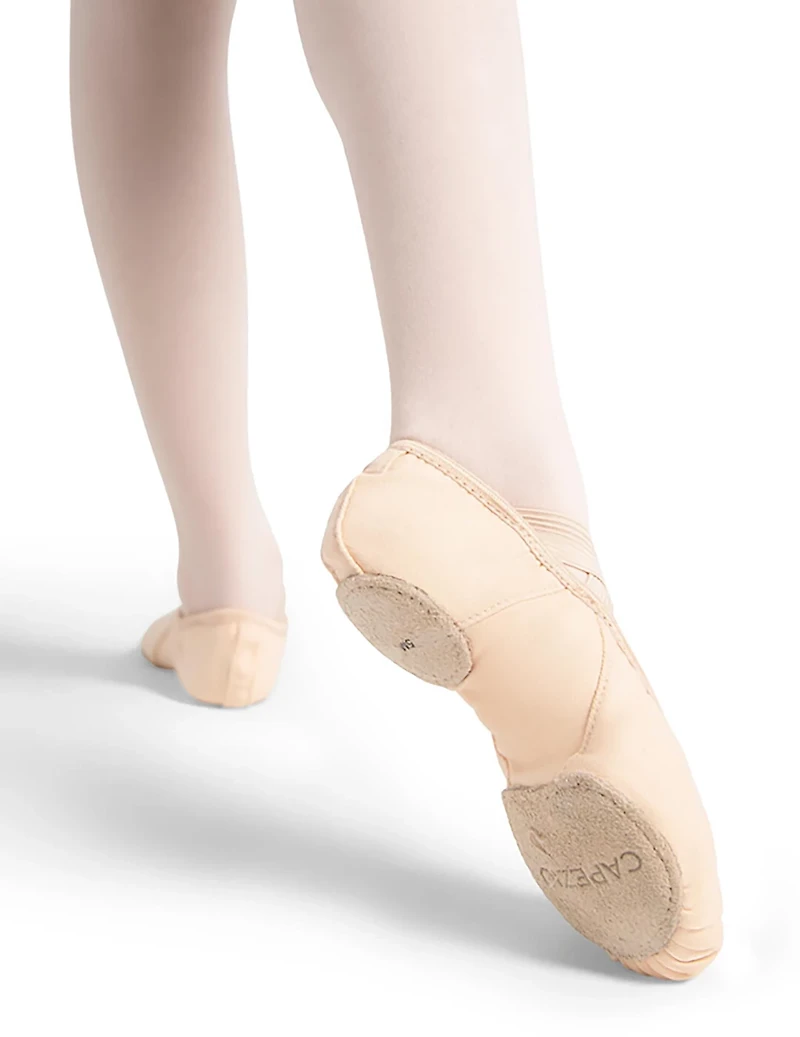 Capezio Girls' Hanami Canvas Ballet Shoes