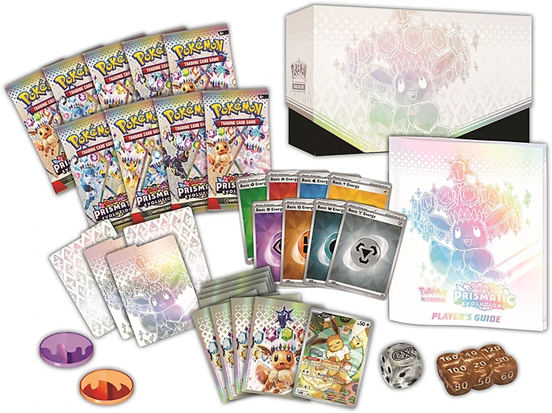 Pokémon TCG: Scarlet & Violet Prismatic Evolutions Eevee & Friends Light Up Cards Pack