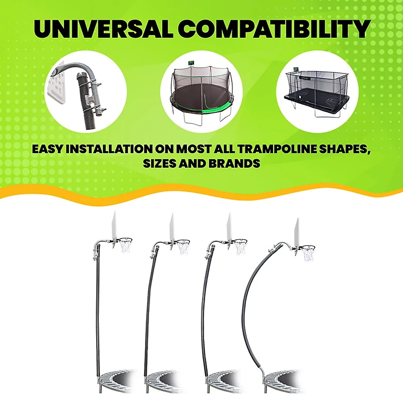 Jumpking Trampoline Basketball Hoop Set