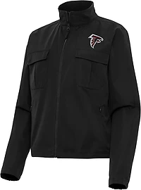 Antigua Women's Atlanta Falcons Even Par Jacket