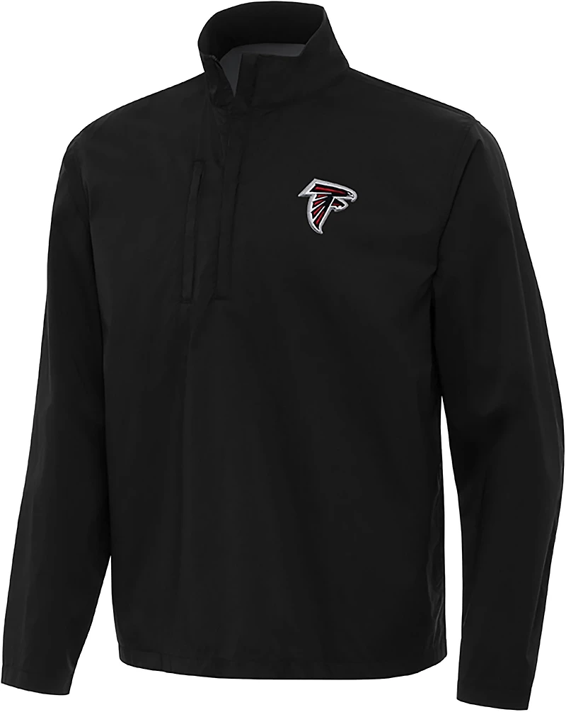 Antigua Men's Atlanta Falcons Brisk 1/4 Zip Pullover