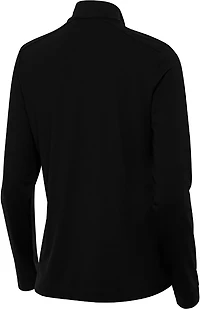 Antigua Women's Atlanta Falcons Intent 1/4 Zip Pullover