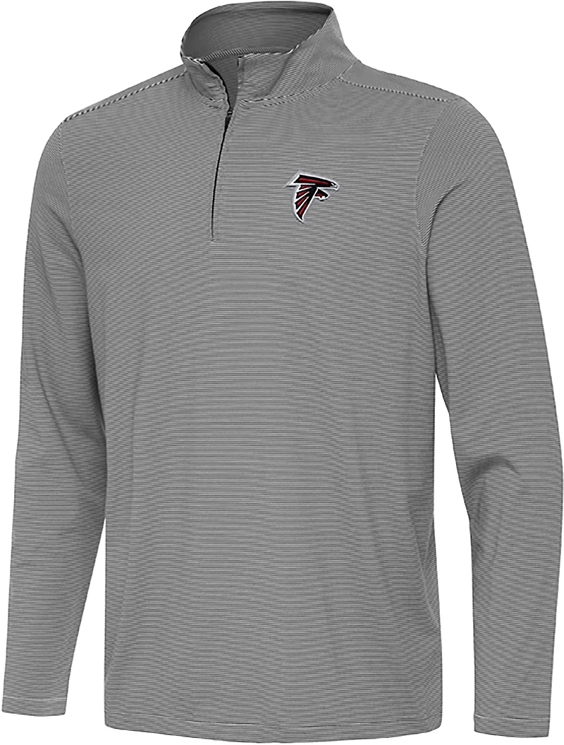 Antigua Men's Atlanta Falcons Twine 1/4 Zip Pullover