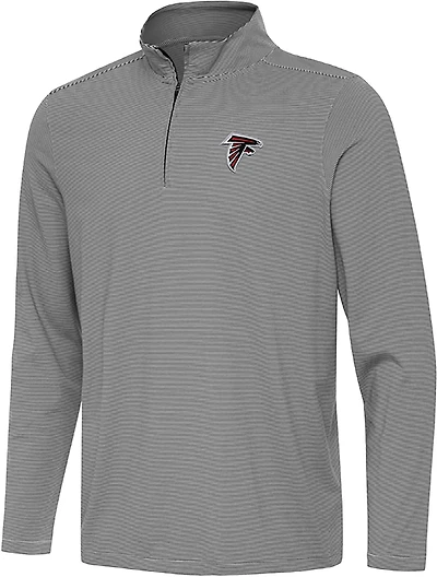 Antigua Men's Atlanta Falcons Twine 1/4 Zip Pullover