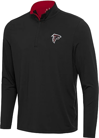 Antigua Men's Atlanta Falcons Content 1/4 Zip Pullover