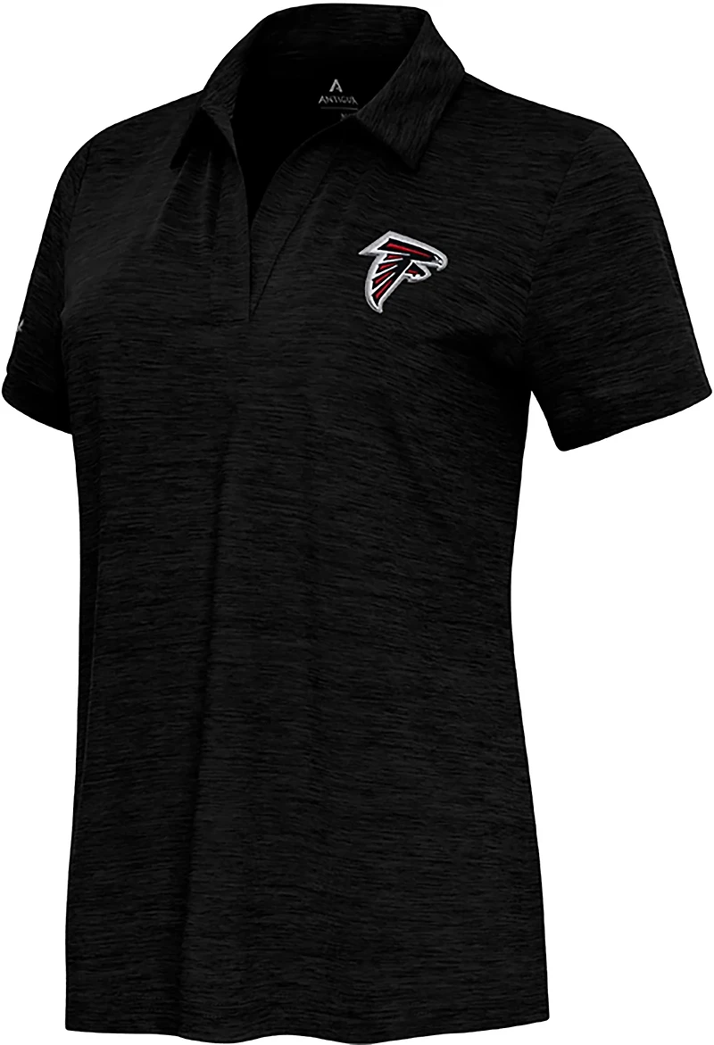 Antigua Women's Atlanta Falcons Layout V-neck Polo