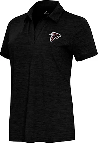 Antigua Women's Atlanta Falcons Layout V-neck Polo