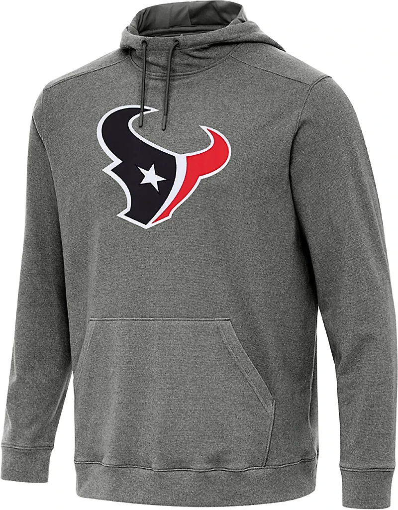 Antigua Men's Houston Texans Cloud FF Pullover Hoodie