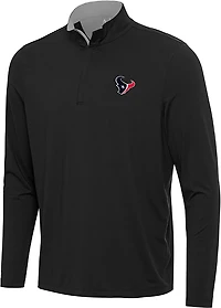 Antigua Men's Houston Texans Content 1/4 Zip Pullover