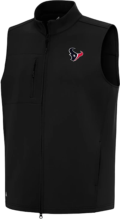 Antigua Men's Houston Texans Demand Full-Zip Vest