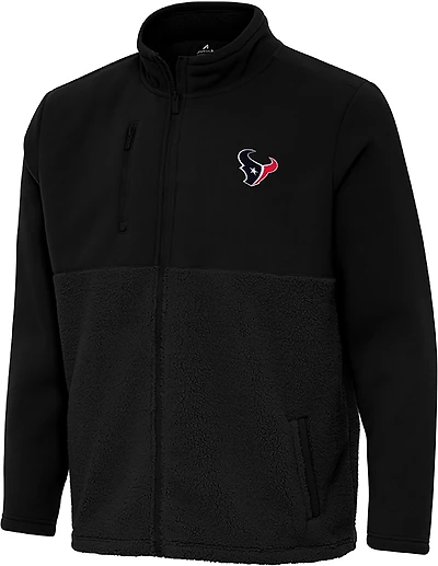 Antigua Men's Houston Texans Daily Fused Jacket