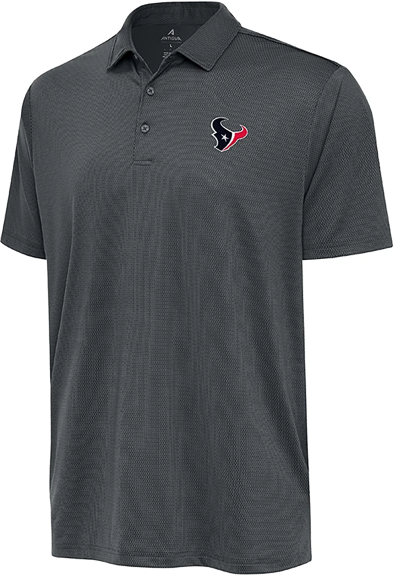 Antigua Men's Houston Texans Ellipse Big Tall Polo