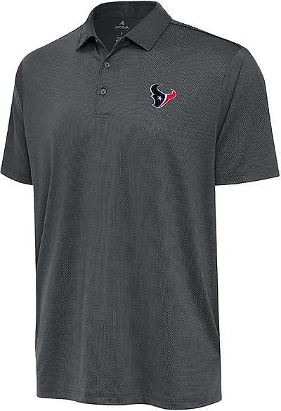 Antigua Men's Houston Texans Ellipse Big Tall Polo