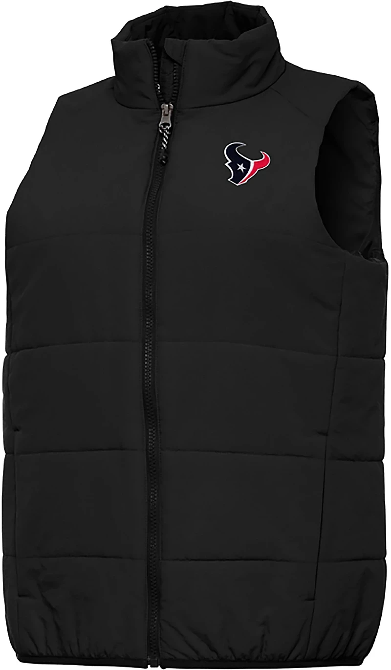 Antigua Women's Houston Texans Experience FZ Vest