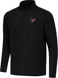 Antigua Men's Houston Texans Intent QZ Pullover