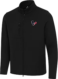 Antigua Men's Houston Texans Objection DBP Full Zip Jacket