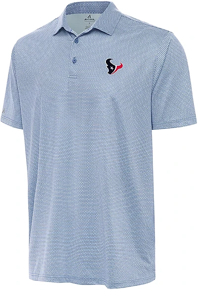Antigua Men's Houston Texans Rings Polo Shirt