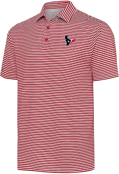 Antigua Men's Houston Texans Skills Polo Shirt