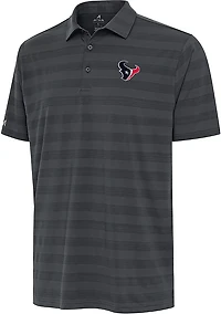 Antigua Men's Houston Texans Tunnel Polo Shirt