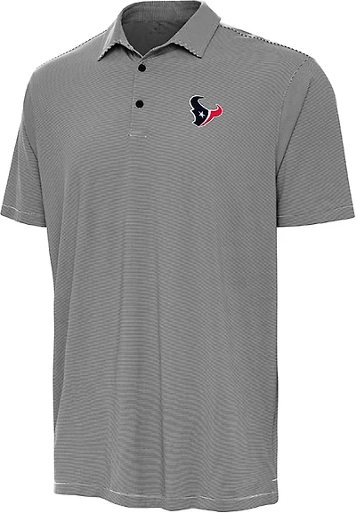 Antigua Men's Houston Texans Twine Polo Shirt