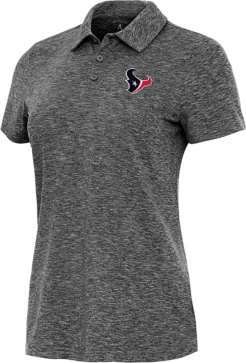 Antigua Women's Houston Texans Matter Polo Shirt