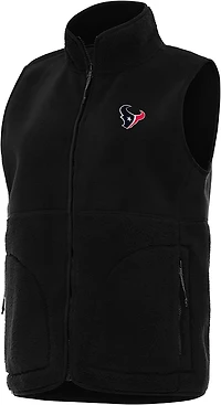 Antigua Women's Houston Texans Nostalgic Full-Zip Vest