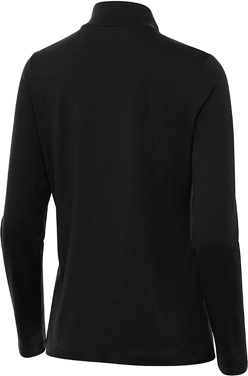 Antigua Women's Houston Texans Reprocess 1/4-Zip Pullover Top