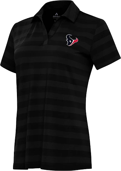 Antigua Women's Houston Texans Tunnel Polo Shirt