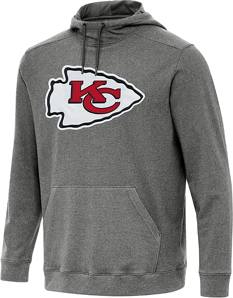 Antigua Men's Kansas City Chiefs Cloud FF Pullover Hoodie