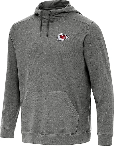 Antigua Men's Kansas City Chiefs Cloud LC Pullover Hoodie