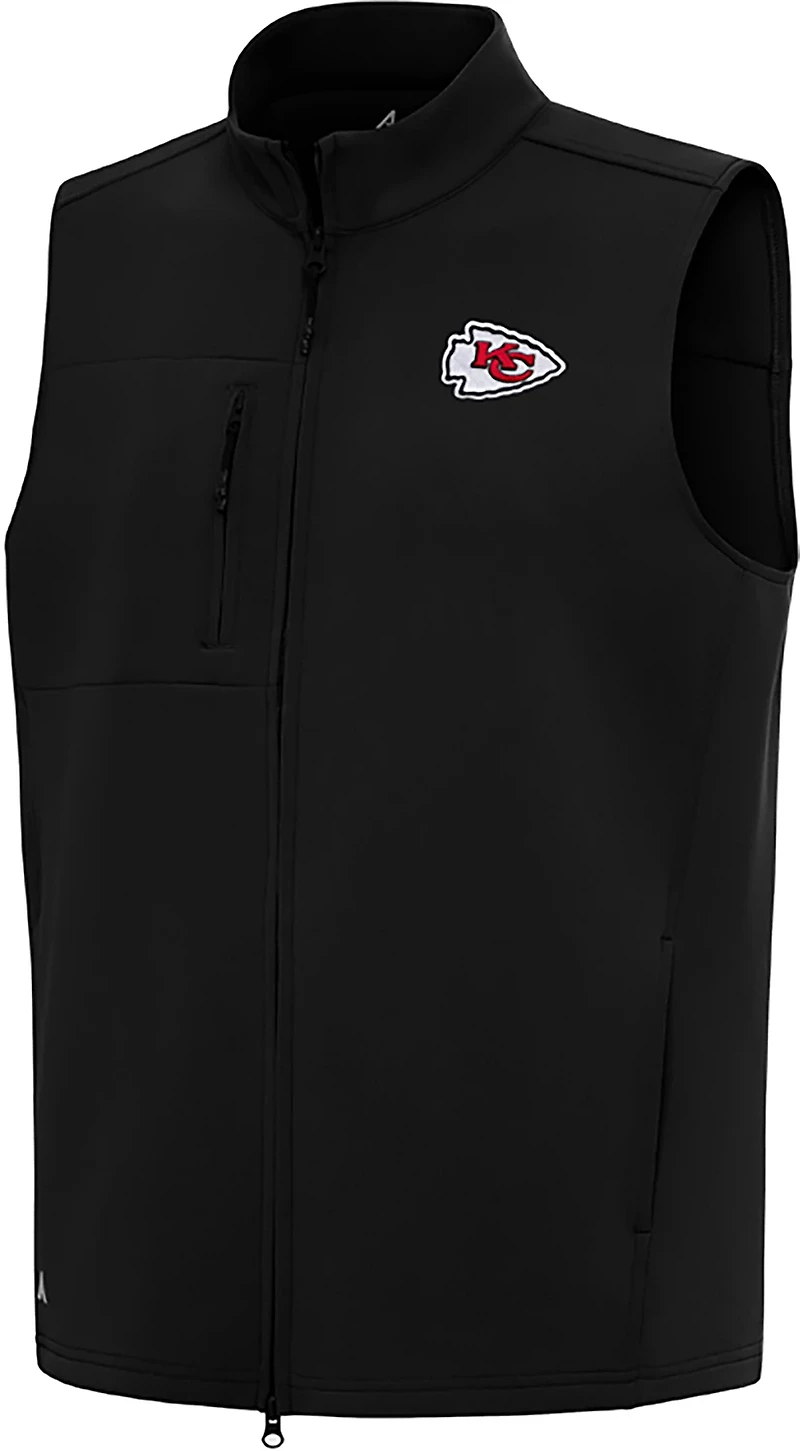 Antigua Men's Kansas City Chiefs Demand Full-Zip Vest