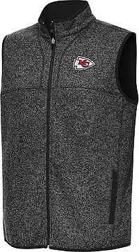 Antigua Men's Kansas City Chiefs Fortune Full-Zip Vest