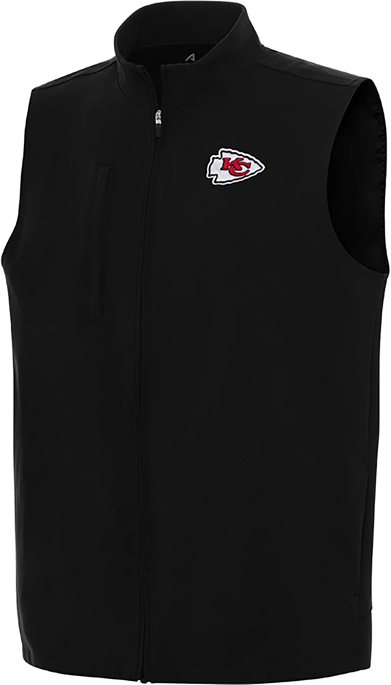 Antigua Men's Kansas City Chiefs Regard Full-Zip Vest