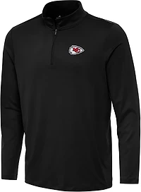 Antigua Men's Kansas City Chiefs Reprocess 1/4 Zip Pullover