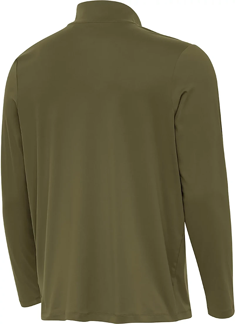 Antigua Men's Kansas City Chiefs Reprocess 1/4 Zip Pullover