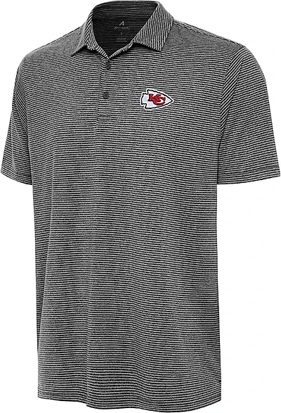 Antigua Men's Kansas City Chiefs Scheme Polo