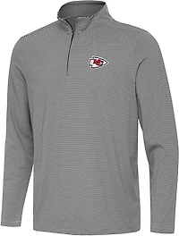 Antigua Men's Kansas City Chiefs Twine 1/4 Zip Pullover
