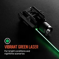 IProtec RM600 LED Laser Rail Mount Light and Laser