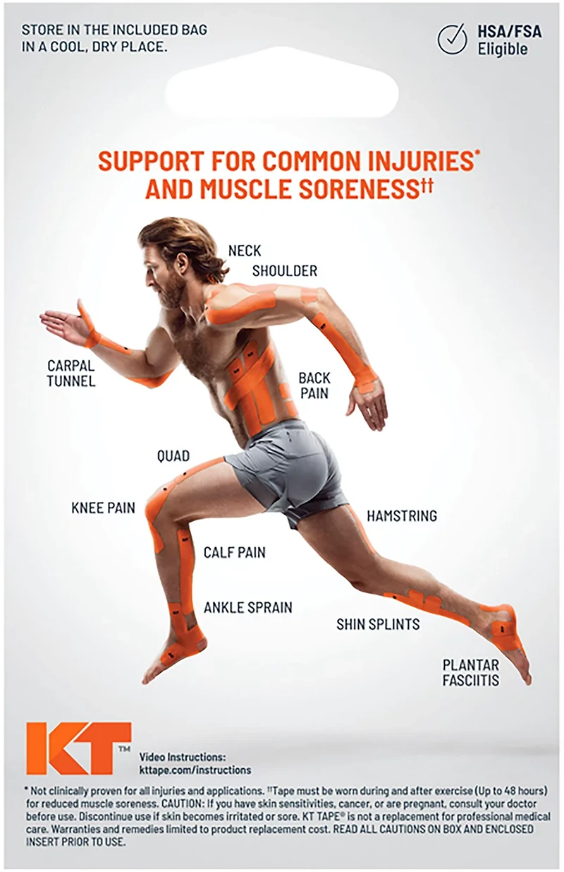 KT Tape Soothe 20-Pack