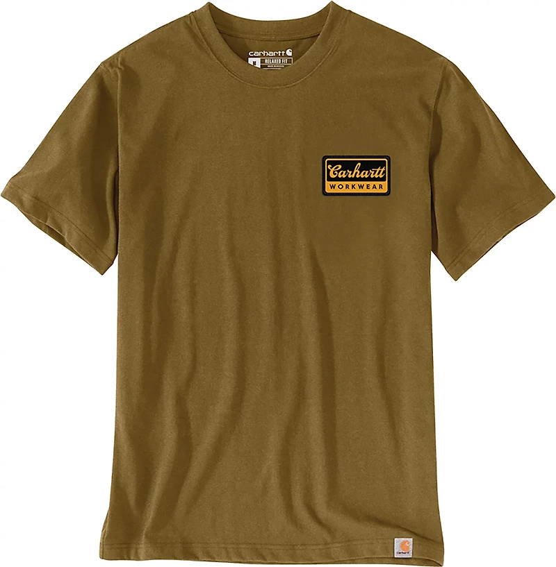 Carhartt Men's RF LW Script Patch Short Sleeve T-shirt