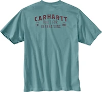Carhartt Men's RF LW Pocket Built Graphic Short Sleeve T-shirt