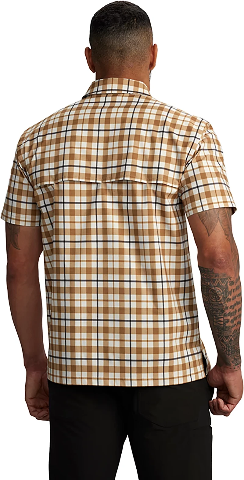 Carhartt Men's Force Sun Defender RF LW Plaid Shirt