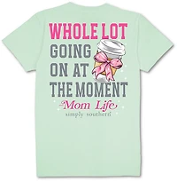 Simply Southern Women's Mom Life Short Sleeve T-shirt