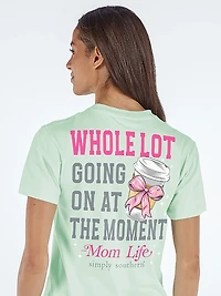 Simply Southern Women's Mom Life Short Sleeve T-shirt