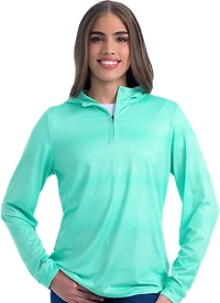 Antigua Women's Horizon 1/4 Zip Pullover Hoodie